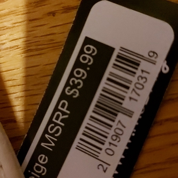 Beige "Color Block" Crossbody Bag - Picture 5 of 5